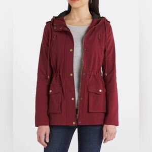 Eden Society Utility Jacket with Hood and Casual Style